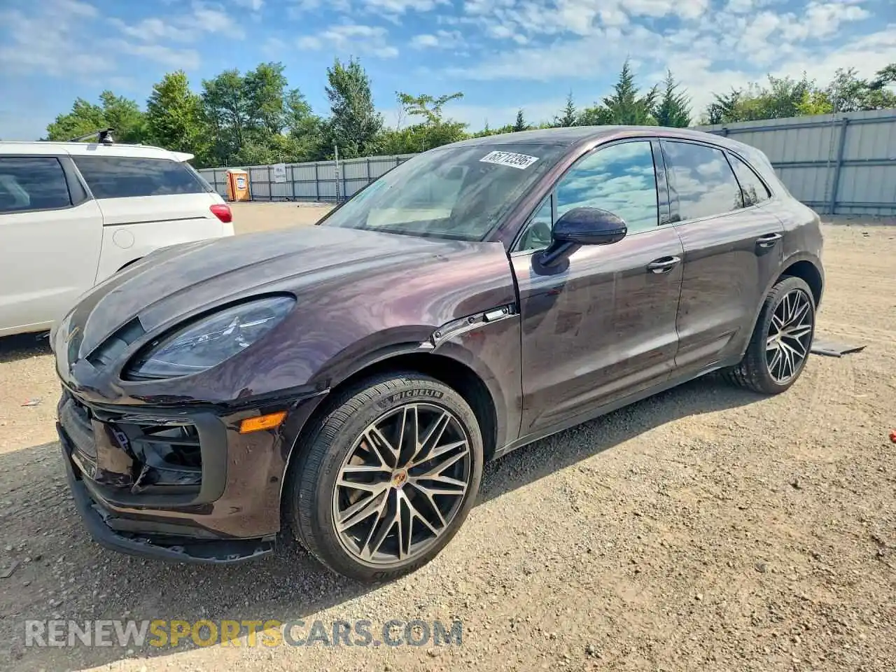 1 fotografías del automóvil dañado WP1AA2A53PLB06523 PORSCHE MACAN 2023