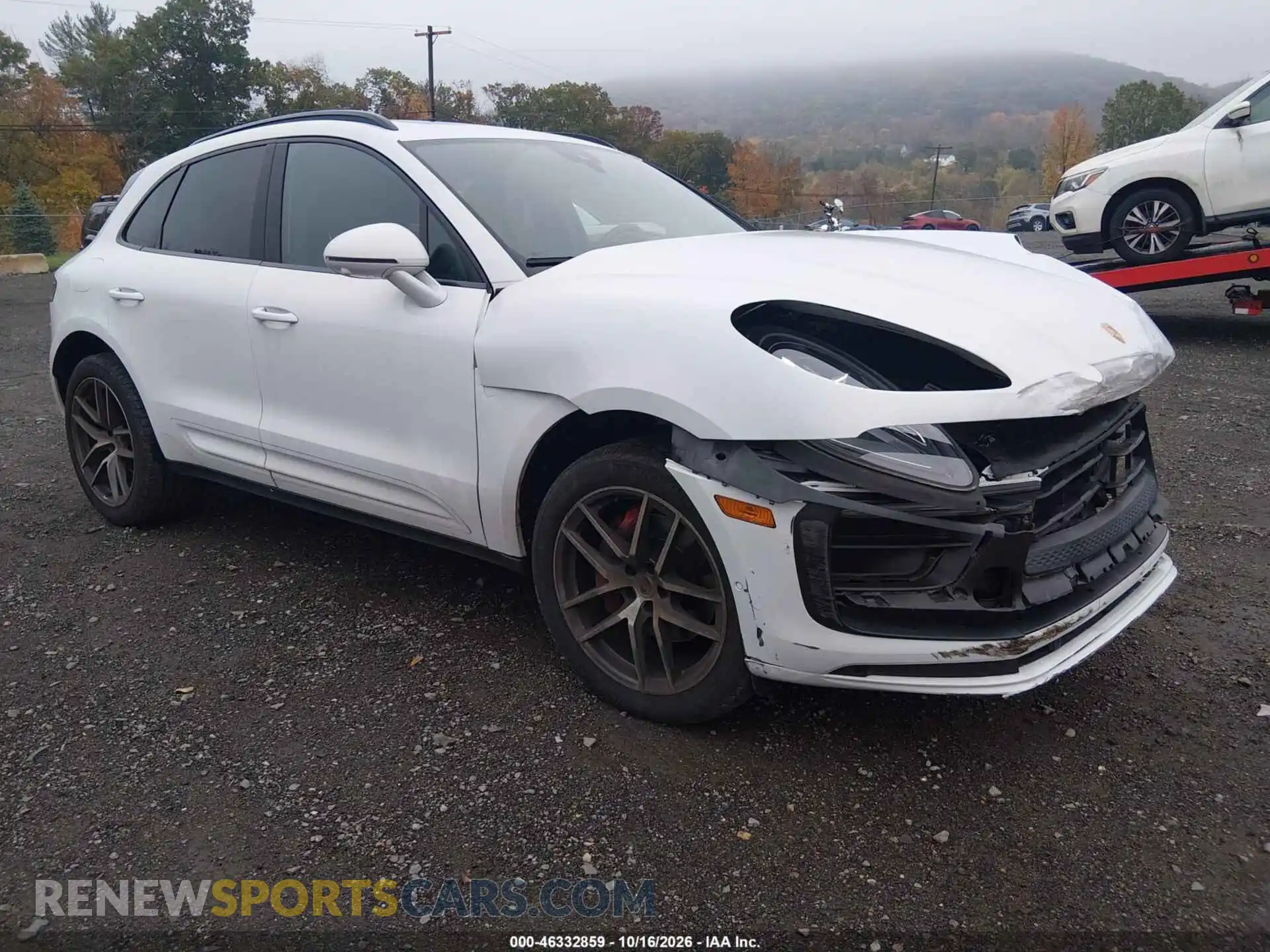 1 Photograph of a damaged car WP1AA2A53PLB08059 PORSCHE MACAN 2023