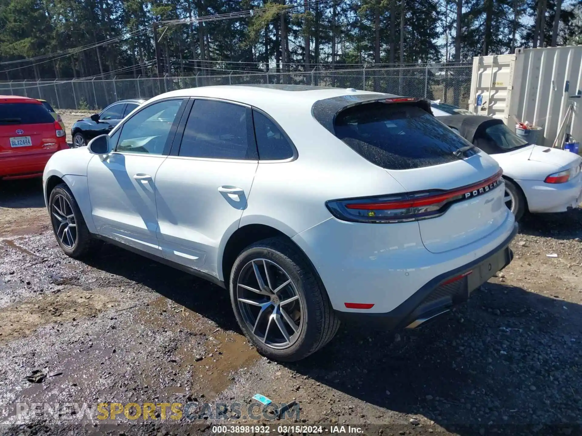 3 Photograph of a damaged car WP1AA2A53PLB12015 PORSCHE MACAN 2023
