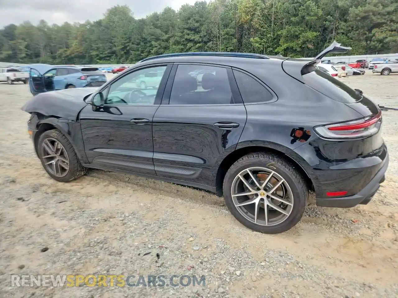 2 Photograph of a damaged car WP1AA2A53PLB19790 PORSCHE MACAN 2023