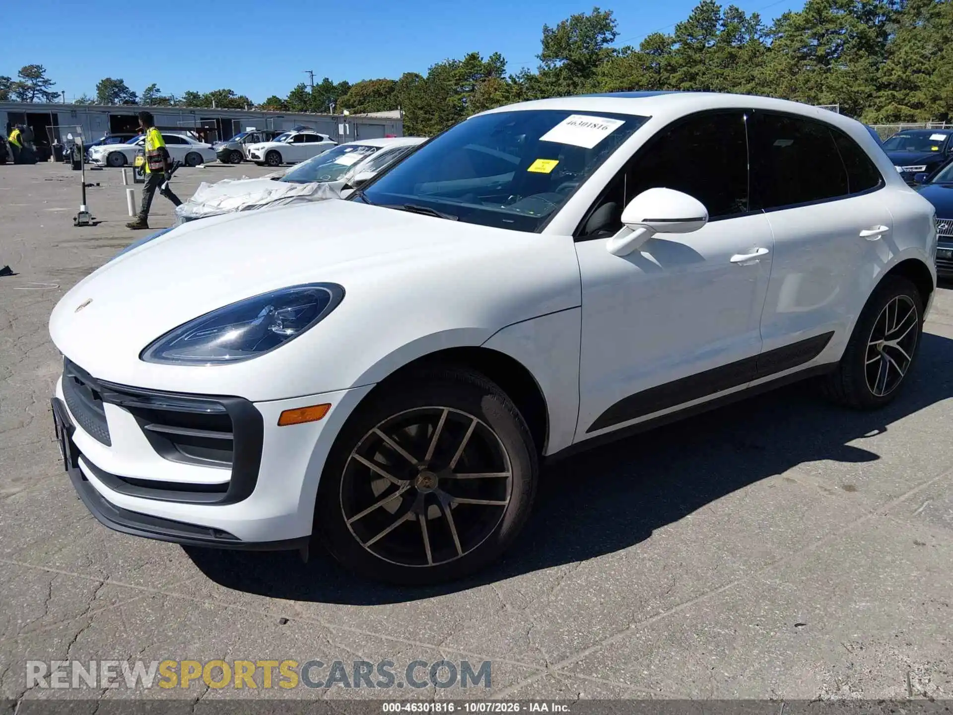 2 Photograph of a damaged car WP1AA2A54PLB16915 PORSCHE MACAN 2023