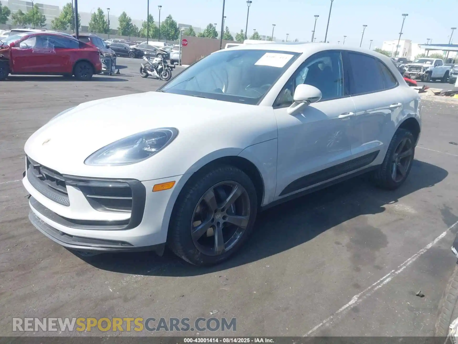 2 Photograph of a damaged car WP1AA2A58PLB16951 PORSCHE MACAN 2023