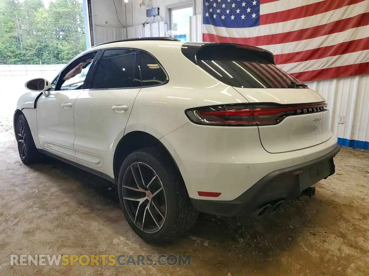 2 Photograph of a damaged car WP1AA2A58PLB21017 PORSCHE MACAN 2023