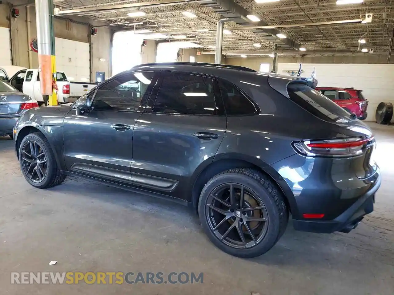 2 Photograph of a damaged car WP1AA2A59PLB03433 PORSCHE MACAN 2023