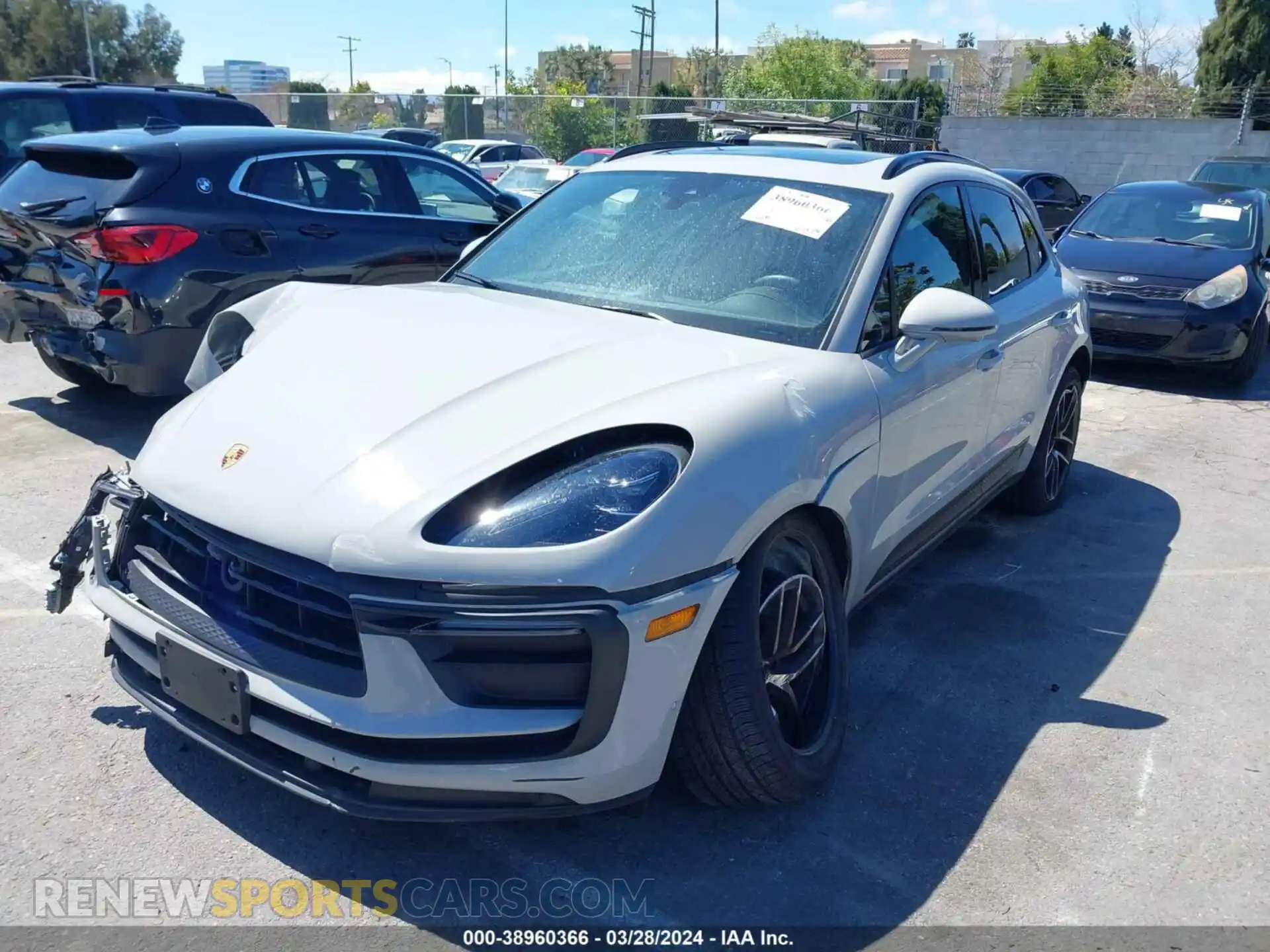 2 Photograph of a damaged car WP1AA2A59PLB06851 PORSCHE MACAN 2023