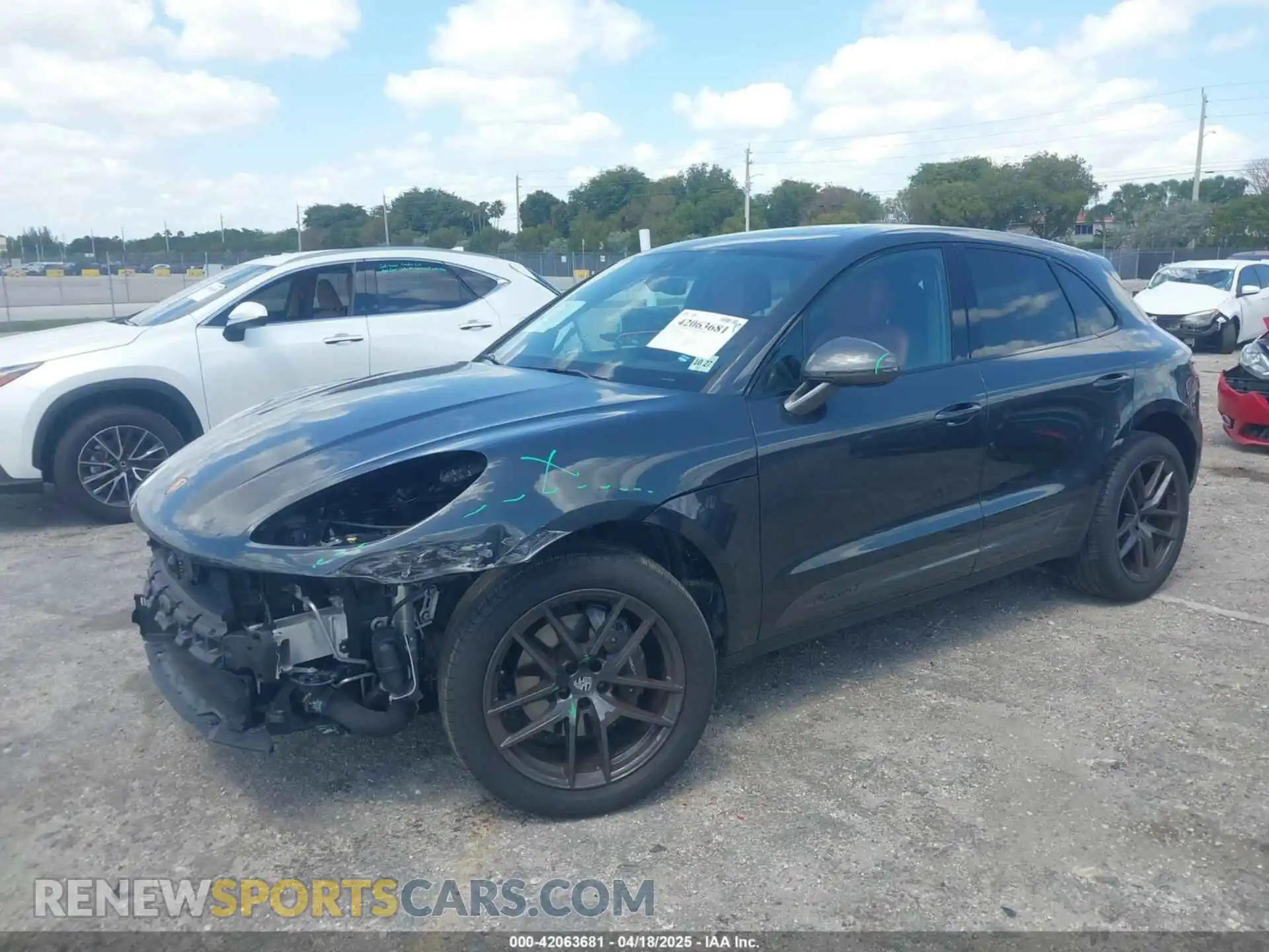 2 Photograph of a damaged car WP1AA2A5XPLB02680 PORSCHE MACAN 2023