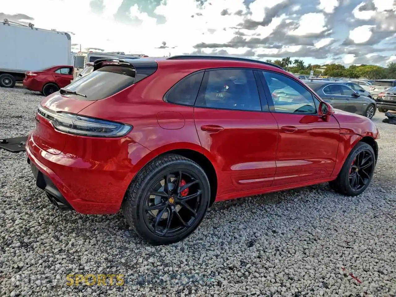 3 Photograph of a damaged car WP1AF2A50PLB57835 PORSCHE MACAN 2023