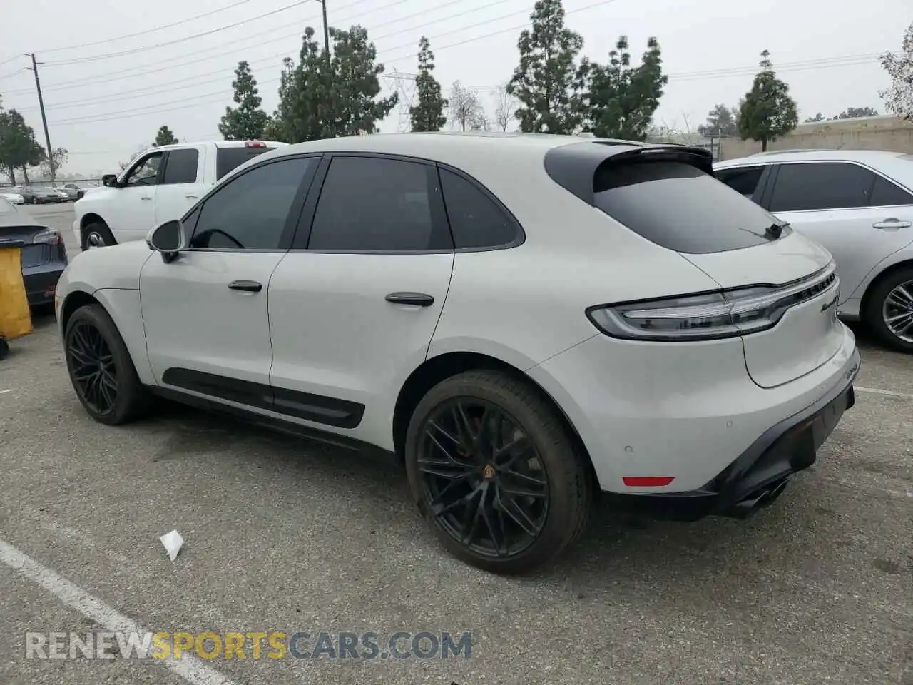 2 Photograph of a damaged car WP1AF2A52PLB55214 PORSCHE MACAN 2023