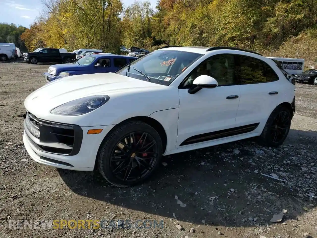 1 Photograph of a damaged car WP1AF2A55PLB55014 PORSCHE MACAN 2023