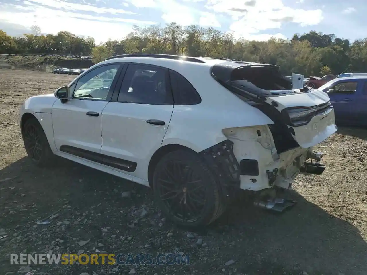 2 Photograph of a damaged car WP1AF2A55PLB55014 PORSCHE MACAN 2023
