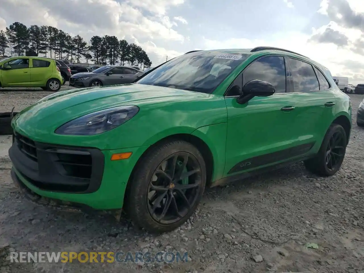 1 Photograph of a damaged car WP1AF2A59PLB56652 PORSCHE MACAN 2023