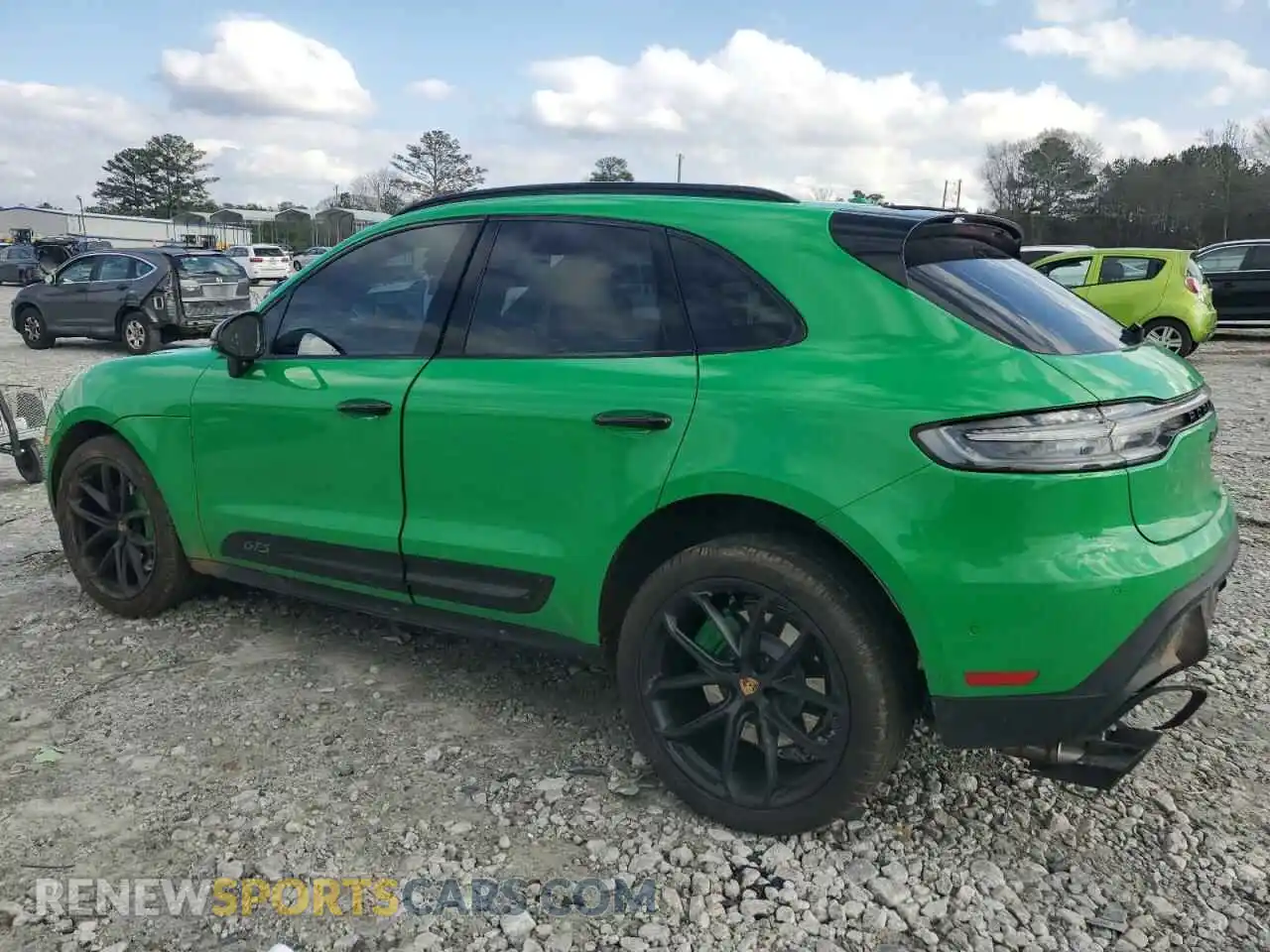 2 Photograph of a damaged car WP1AF2A59PLB56652 PORSCHE MACAN 2023