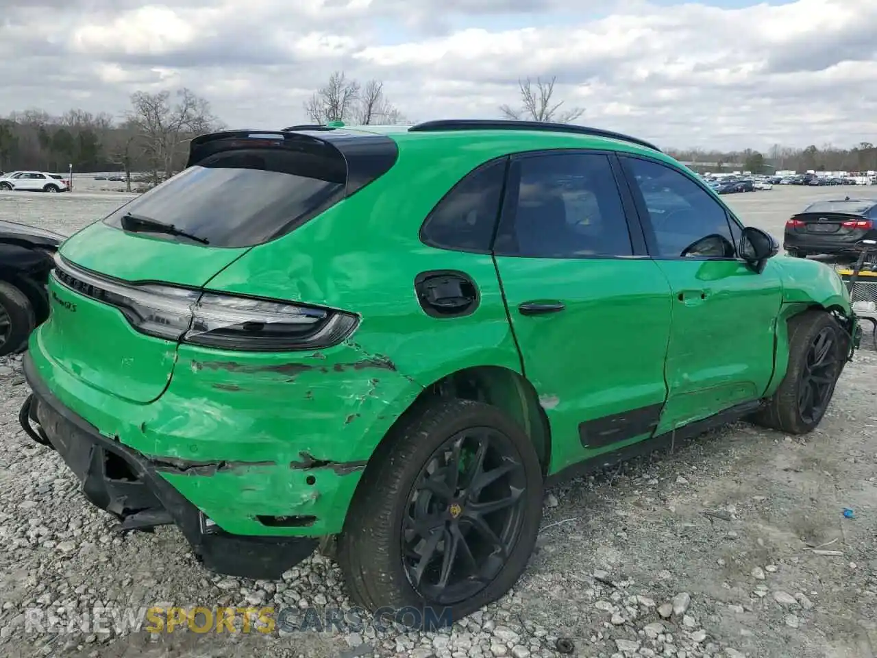 3 Photograph of a damaged car WP1AF2A59PLB56652 PORSCHE MACAN 2023