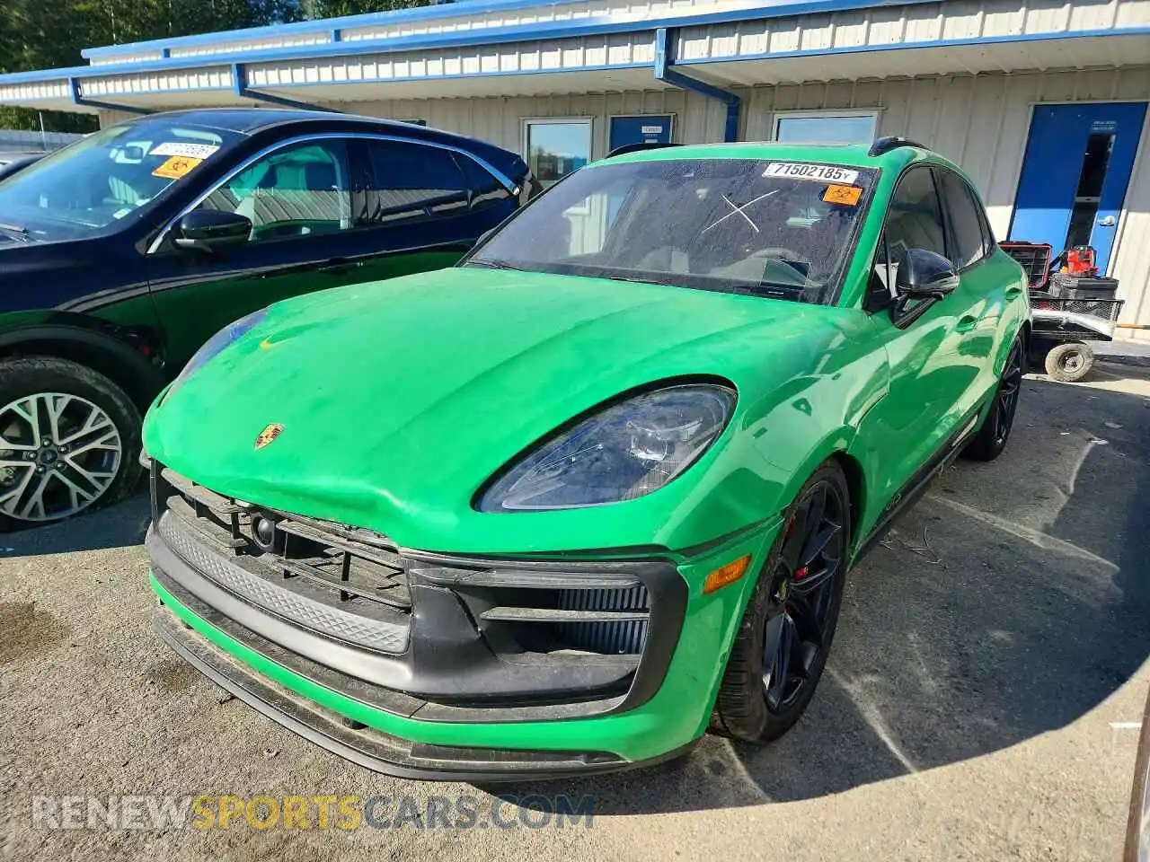 1 Photograph of a damaged car WP1AF2A59PLB57624 PORSCHE MACAN 2023