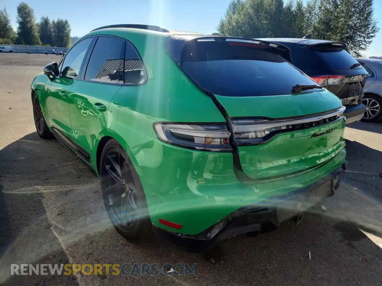 2 Photograph of a damaged car WP1AF2A59PLB57624 PORSCHE MACAN 2023