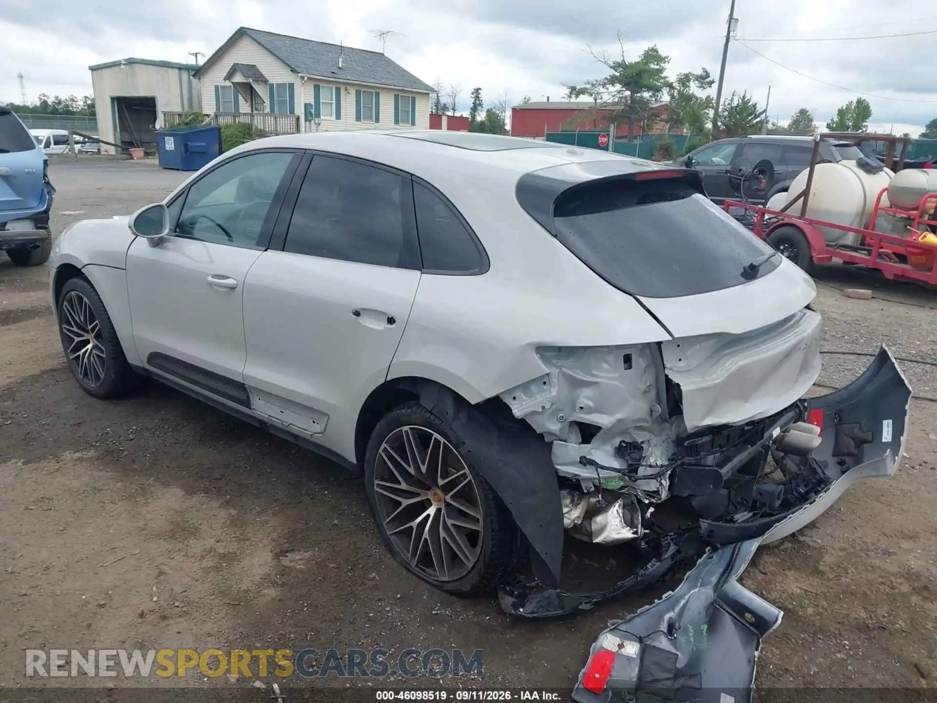 3 Photograph of a damaged car WP1AG2A50PLB35153 PORSCHE MACAN 2023