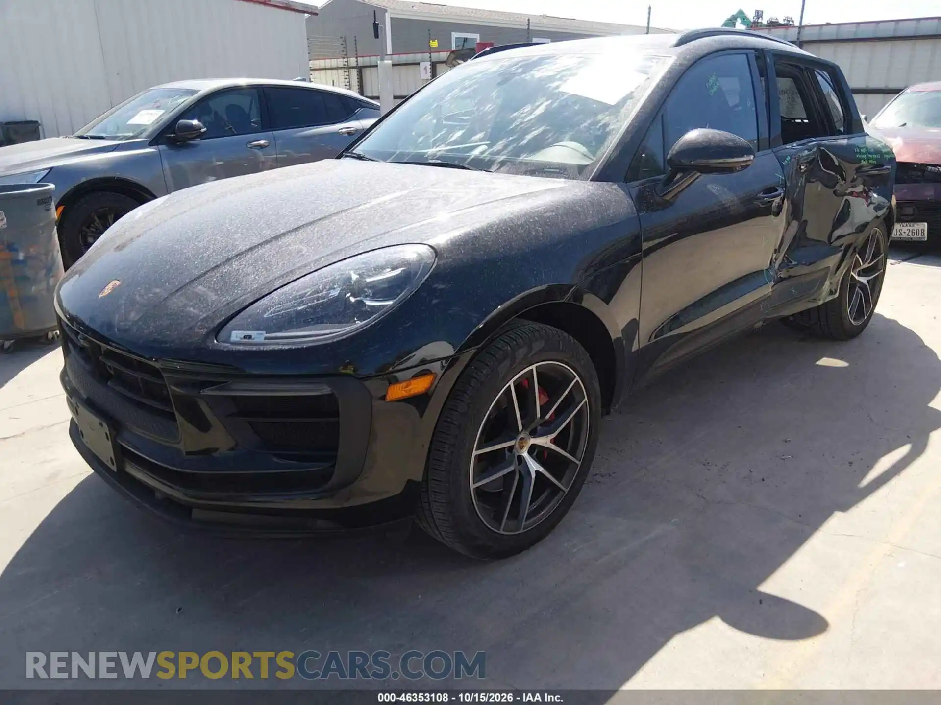 2 Фотография поврежденного автомобиля WP1AG2A50PLB35850 PORSCHE MACAN 2023