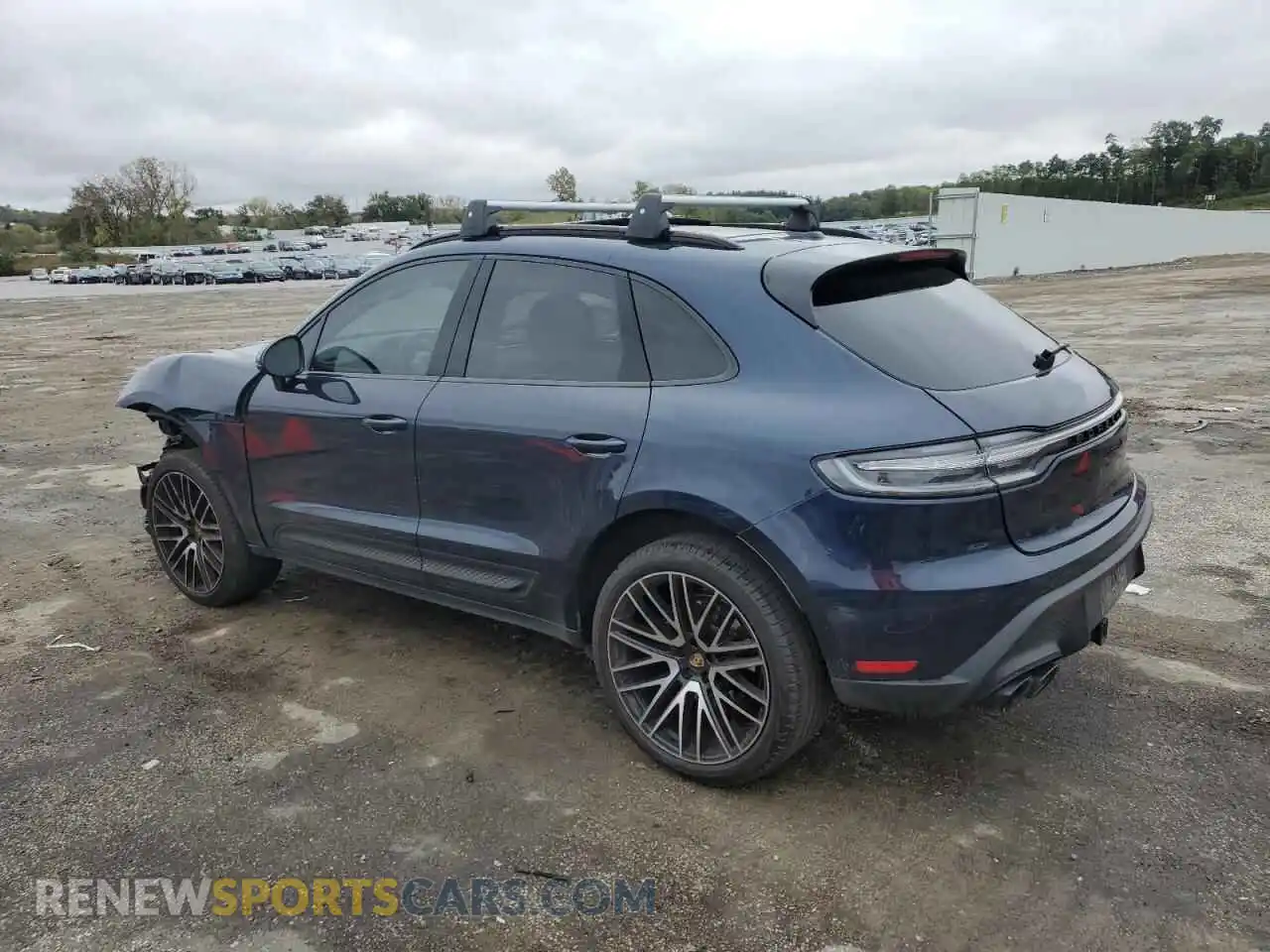 2 Photograph of a damaged car WP1AG2A53PLB35244 PORSCHE MACAN 2023