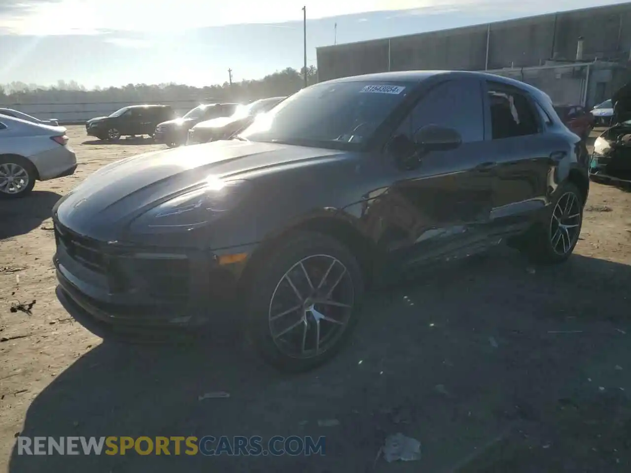 1 Photograph of a damaged car WP1AG2A53PLB36121 PORSCHE MACAN 2023
