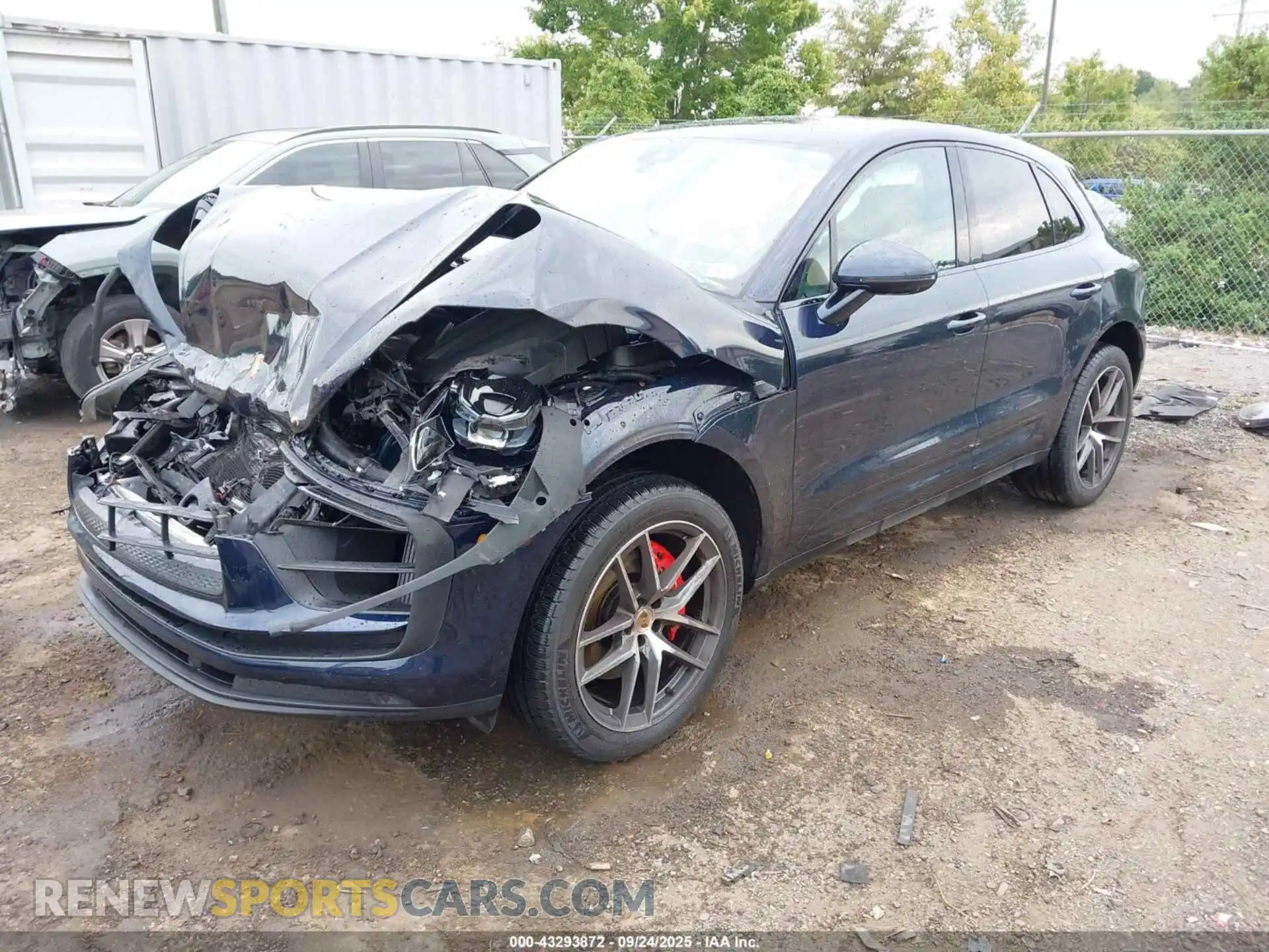 2 Photograph of a damaged car WP1AG2A54PLB37004 PORSCHE MACAN 2023