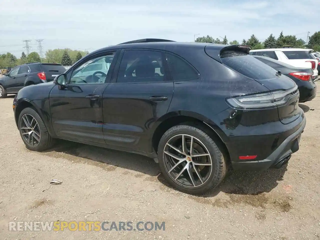 2 Photograph of a damaged car WP1AG2A55PLB35553 PORSCHE MACAN 2023