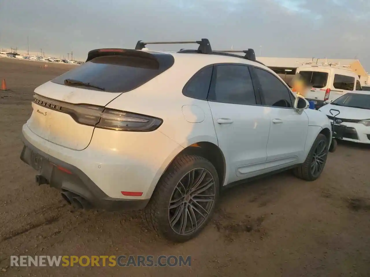 3 Photograph of a damaged car WP1AG2A56PLB38428 PORSCHE MACAN 2023