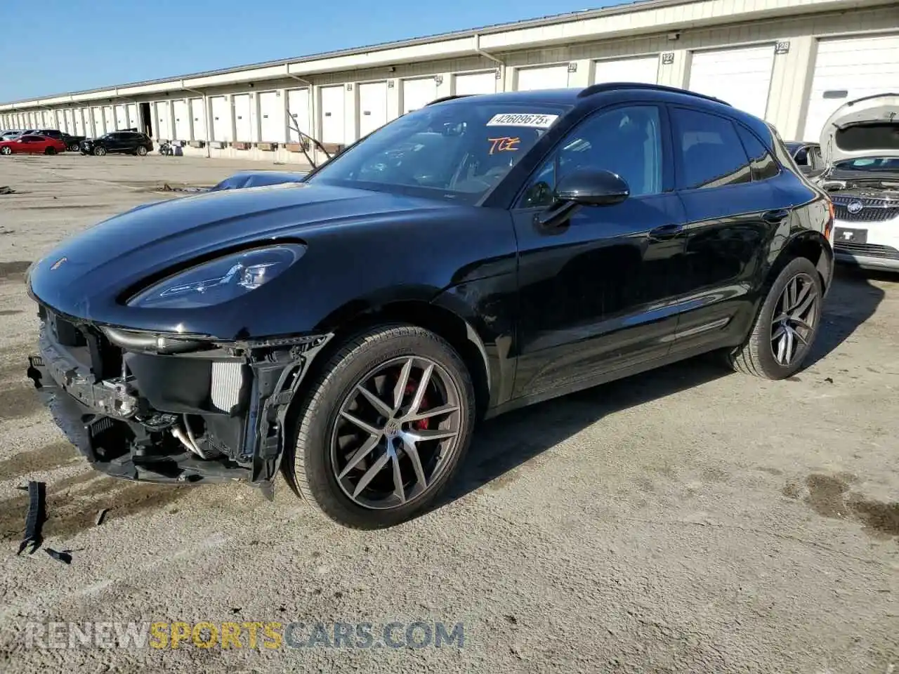 1 Photograph of a damaged car WP1AG2A58PLB39600 PORSCHE MACAN 2023