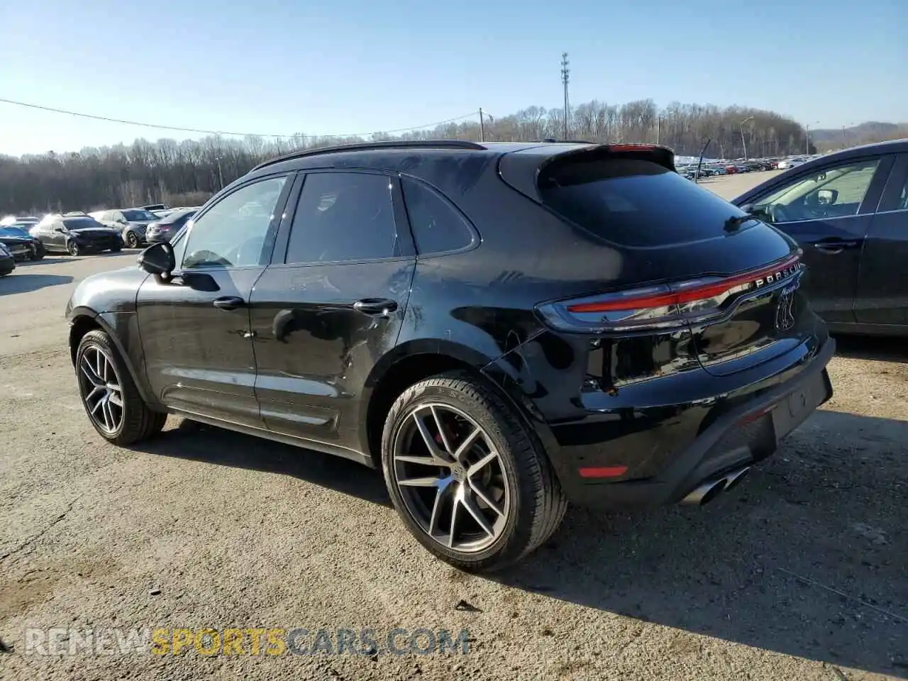2 Photograph of a damaged car WP1AG2A58PLB39600 PORSCHE MACAN 2023
