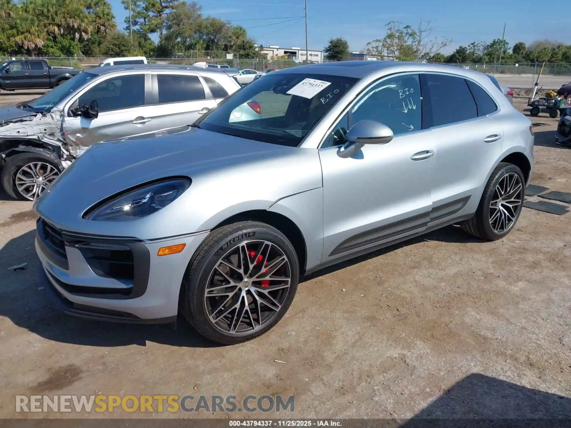 2 Photograph of a damaged car WP1AG2A58PLB39936 PORSCHE MACAN 2023