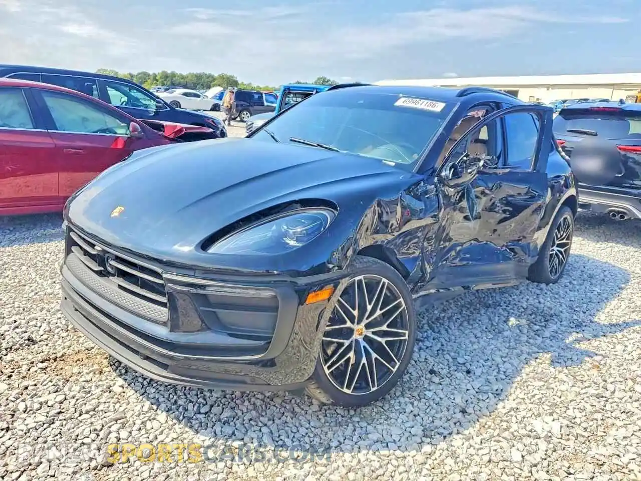 1 Photograph of a damaged car WP1AA2A50RLB08040 PORSCHE MACAN 2024