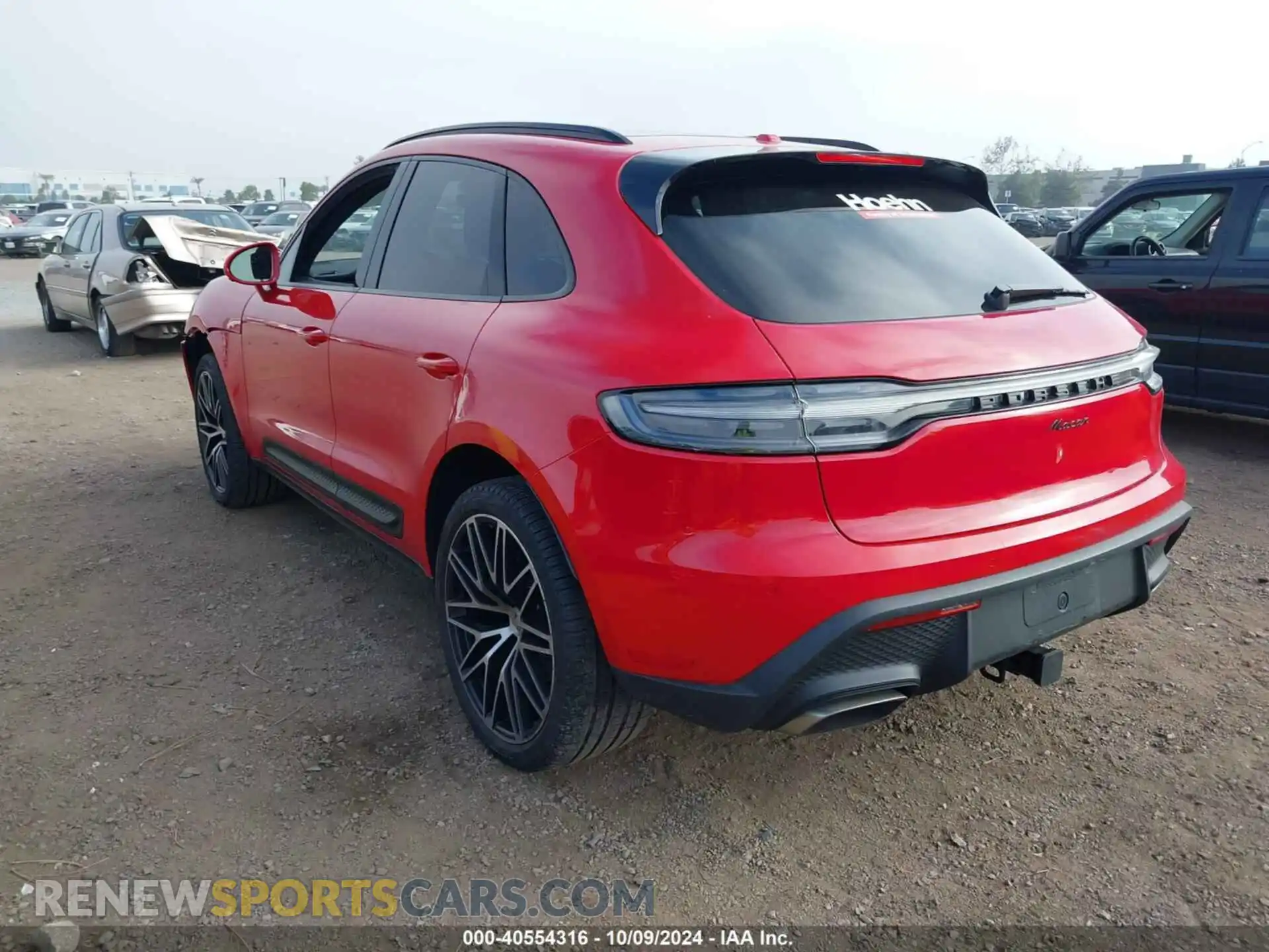 3 Photograph of a damaged car WP1AA2A52RLB01669 PORSCHE MACAN 2024