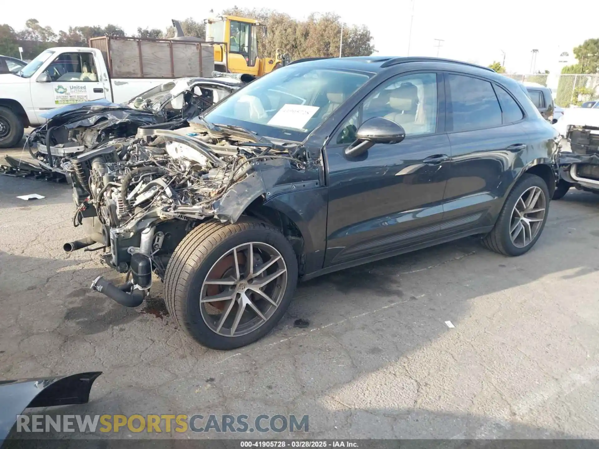 2 Photograph of a damaged car WP1AA2A55RLB03058 PORSCHE MACAN 2024