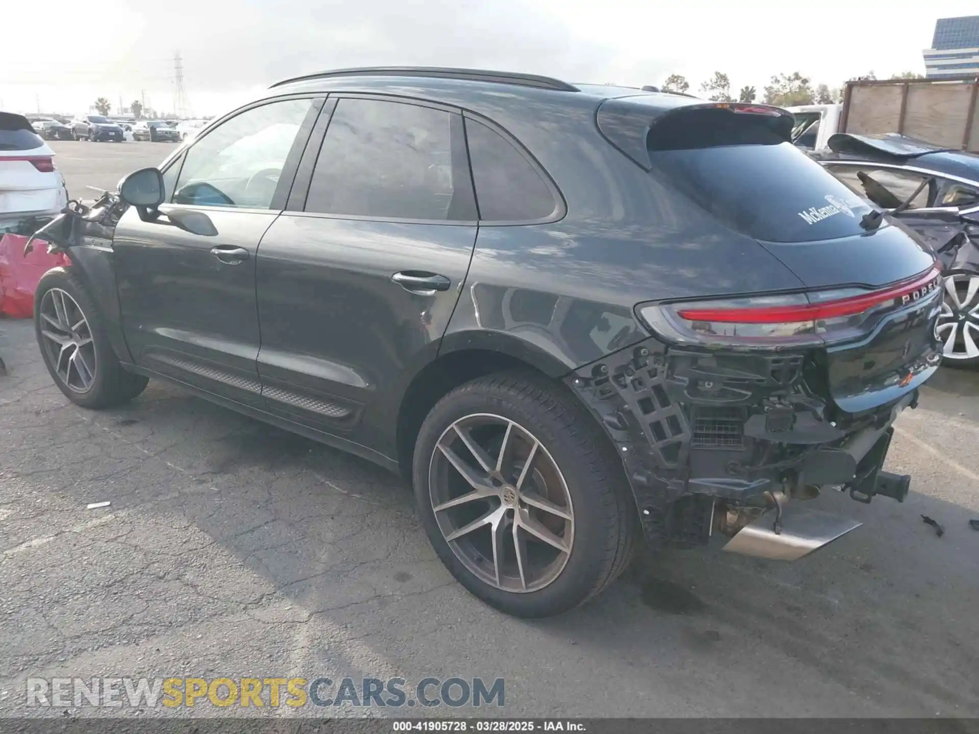 3 Photograph of a damaged car WP1AA2A55RLB03058 PORSCHE MACAN 2024