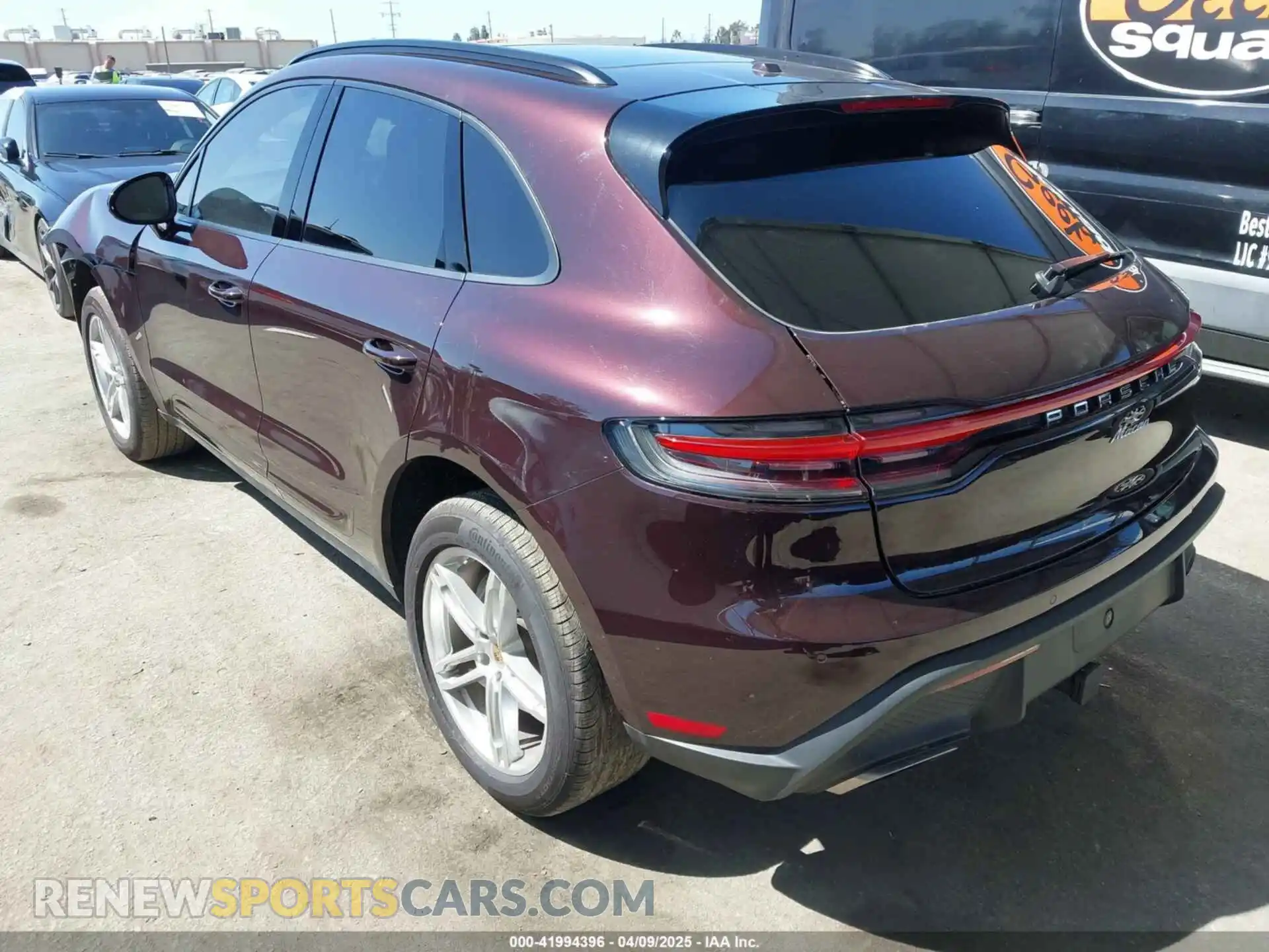3 Photograph of a damaged car WP1AA2A55RLB10527 PORSCHE MACAN 2024