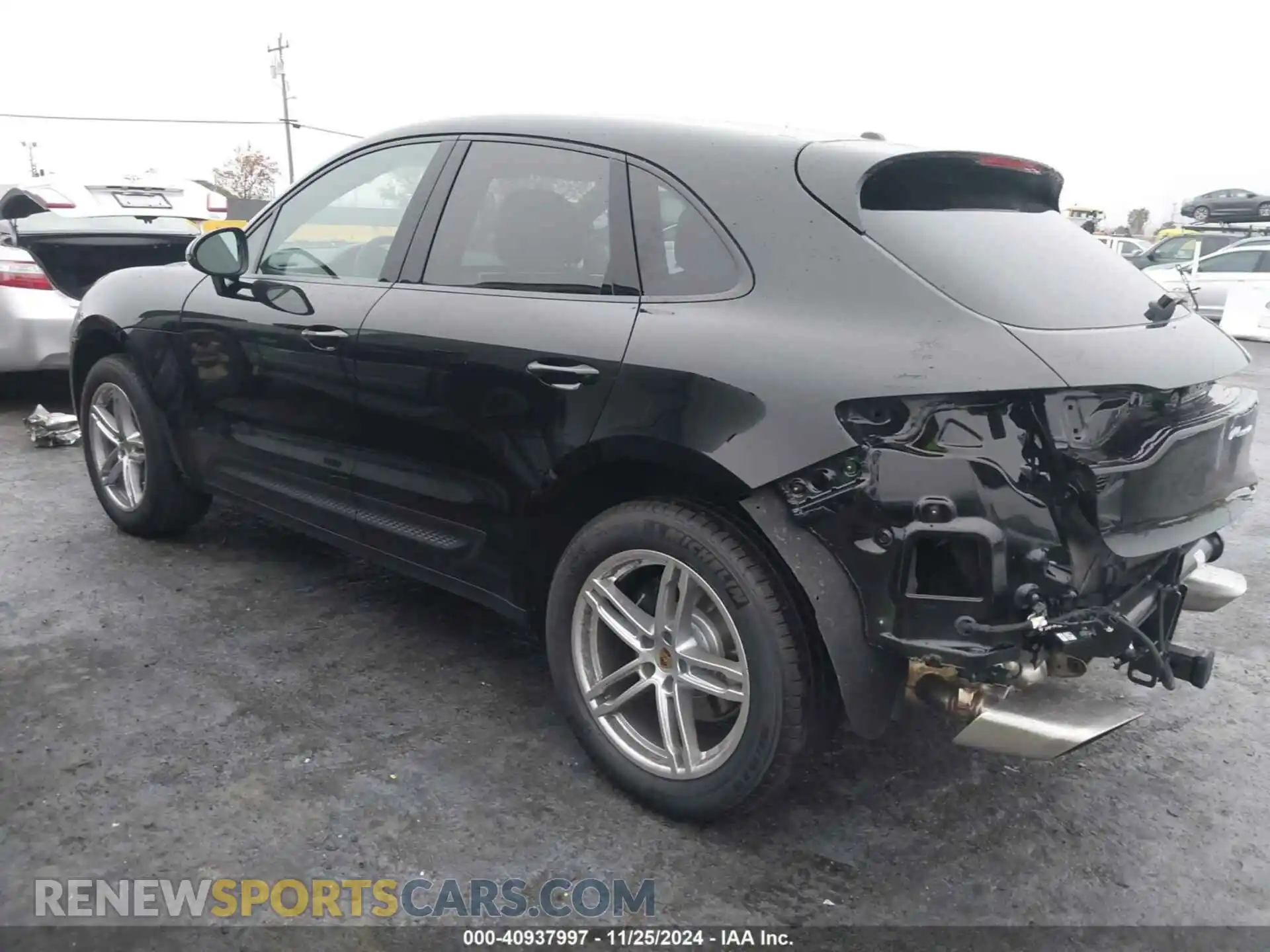 3 Photograph of a damaged car WP1AA2A55RLB13606 PORSCHE MACAN 2024