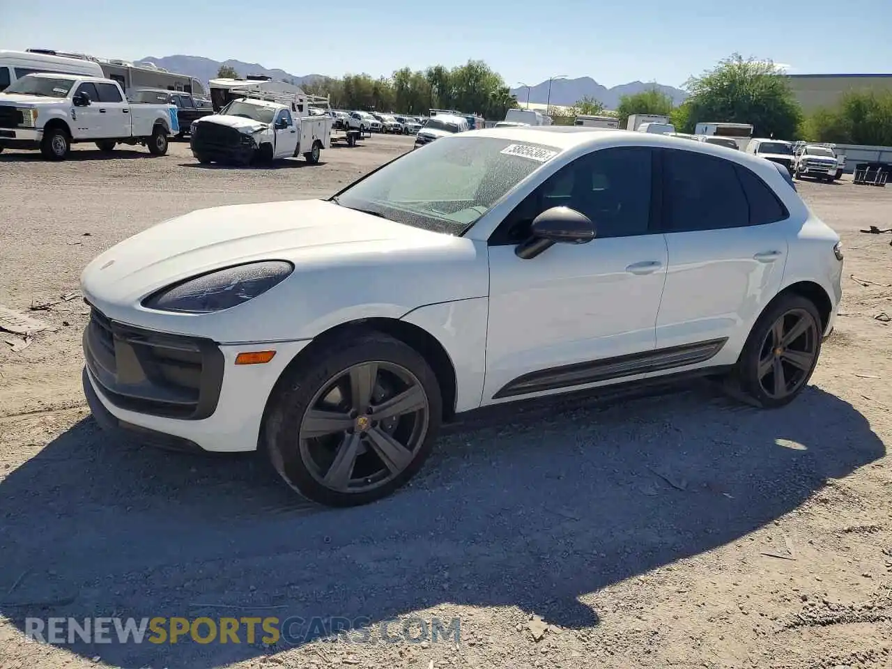 1 Фотография поврежденного автомобиля WP1AA2A58RLB03426 PORSCHE MACAN 2024