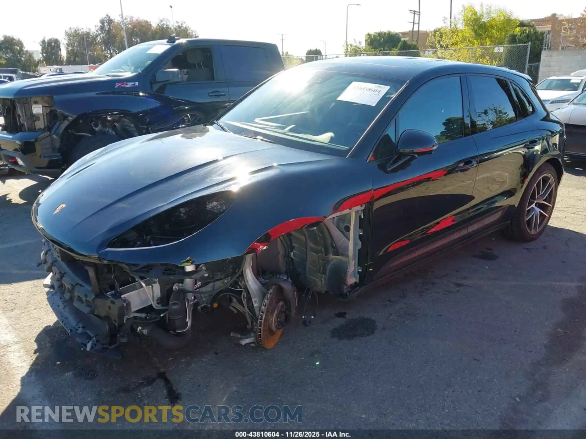 2 Photograph of a damaged car WP1AA2A59RLB17531 PORSCHE MACAN 2024