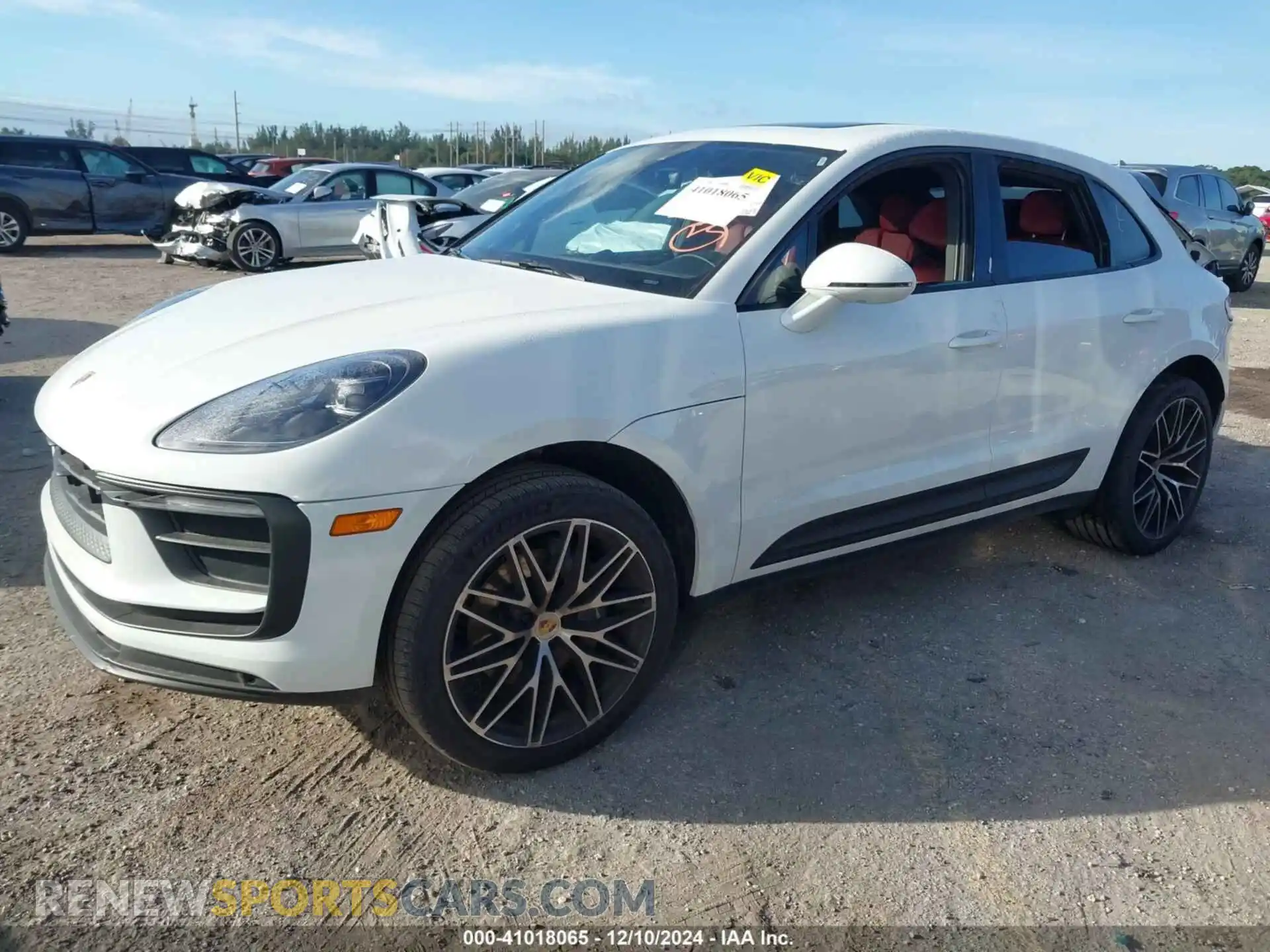 2 Photograph of a damaged car WP1AA2A5XRLB02665 PORSCHE MACAN 2024