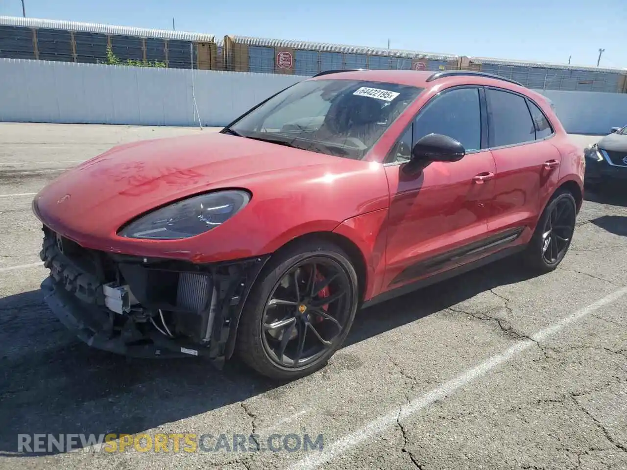1 Photograph of a damaged car WP1AF2A50RLB56719 PORSCHE MACAN 2024