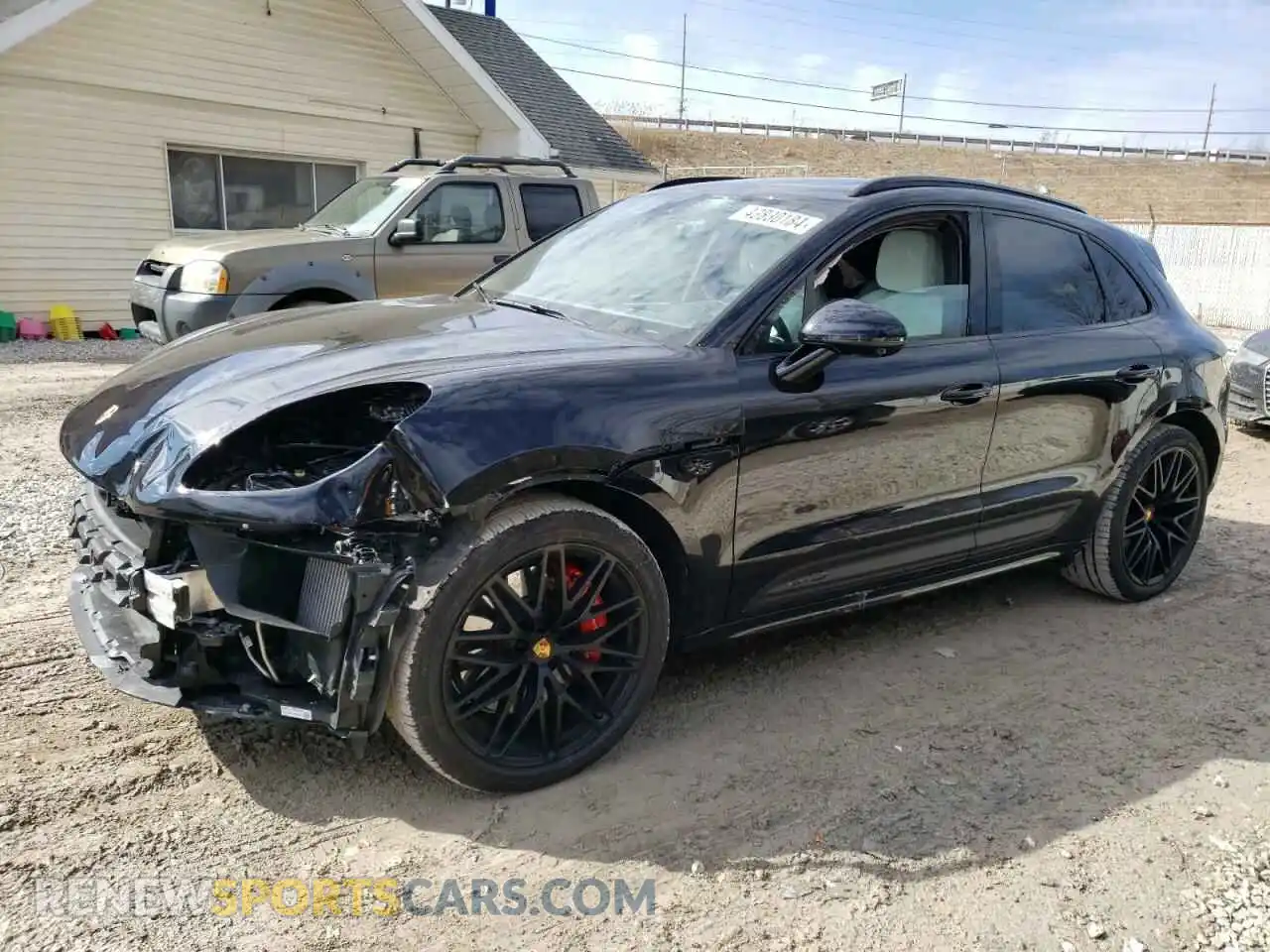 1 Photograph of a damaged car WP1AF2A53RLB55502 PORSCHE MACAN 2024