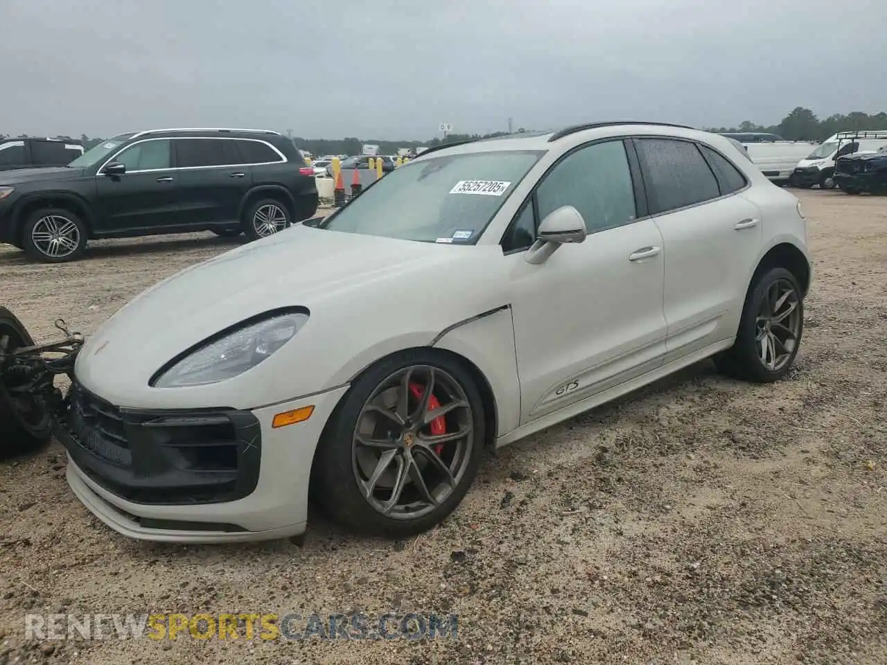 1 Photograph of a damaged car WP1AF2A5XRLB56890 PORSCHE MACAN 2024