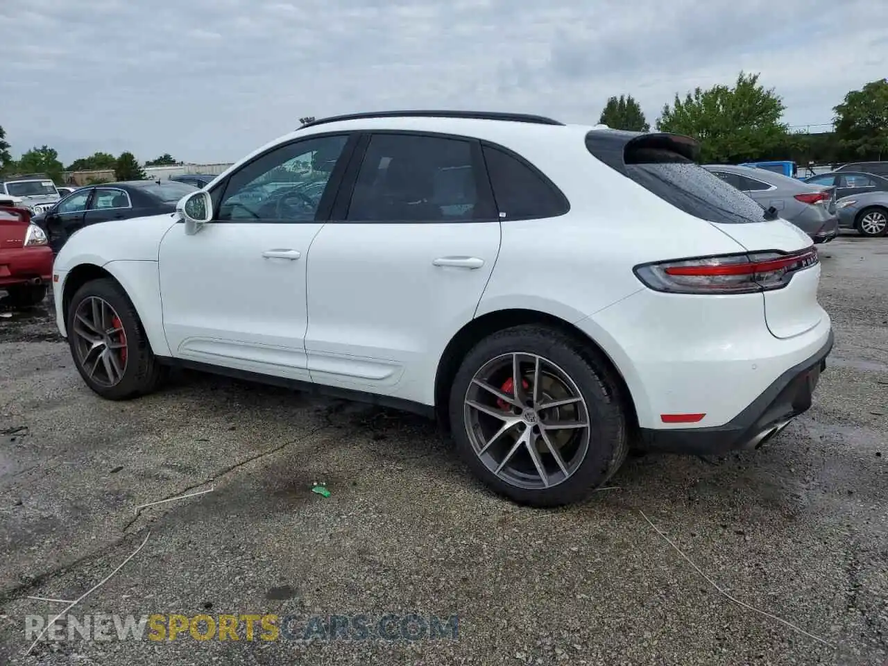 2 Photograph of a damaged car WP1AG2A50RLB40758 PORSCHE MACAN 2024