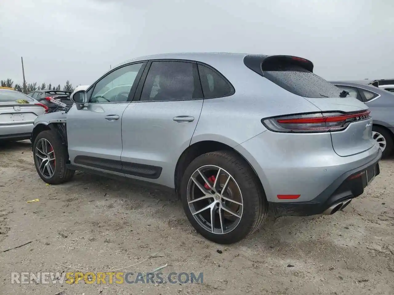 2 Photograph of a damaged car WP1AG2A52RLB38400 PORSCHE MACAN 2024
