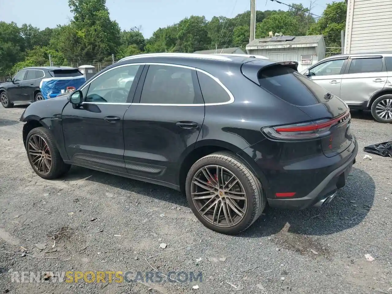 2 Photograph of a damaged car WP1AG2A54RLB41024 PORSCHE MACAN 2024