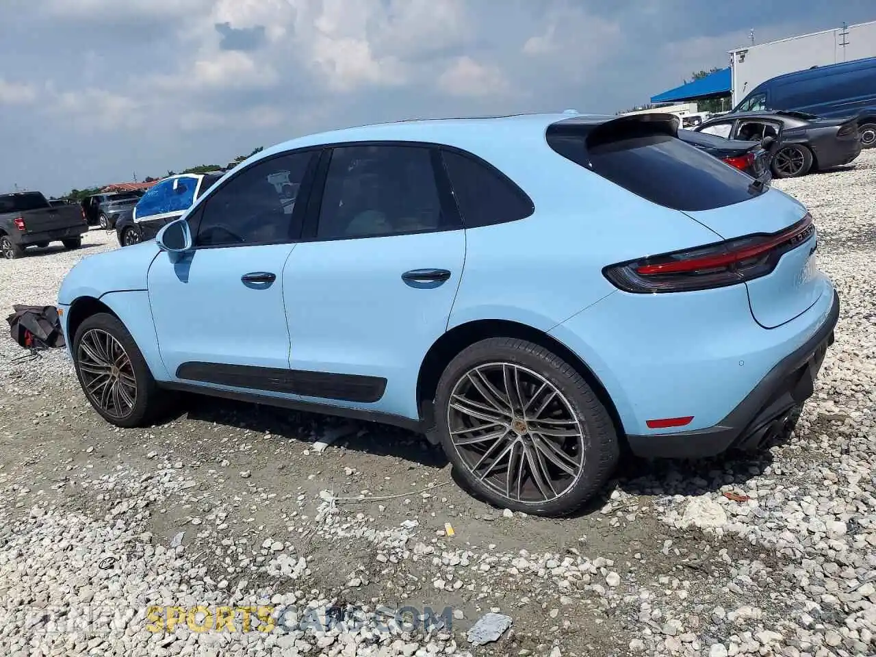 2 Фотография поврежденного автомобиля WP1AG2A57RLB36321 PORSCHE MACAN 2024