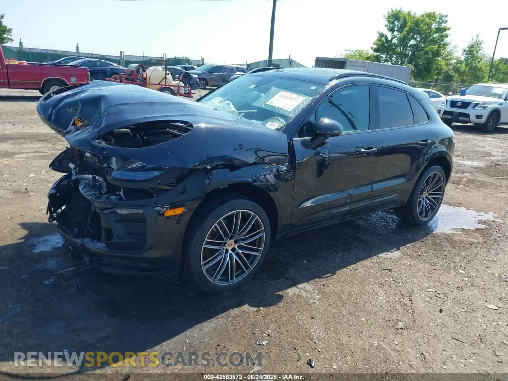 2 Photograph of a damaged car WP1AA2A50SLB06424 PORSCHE MACAN 2025