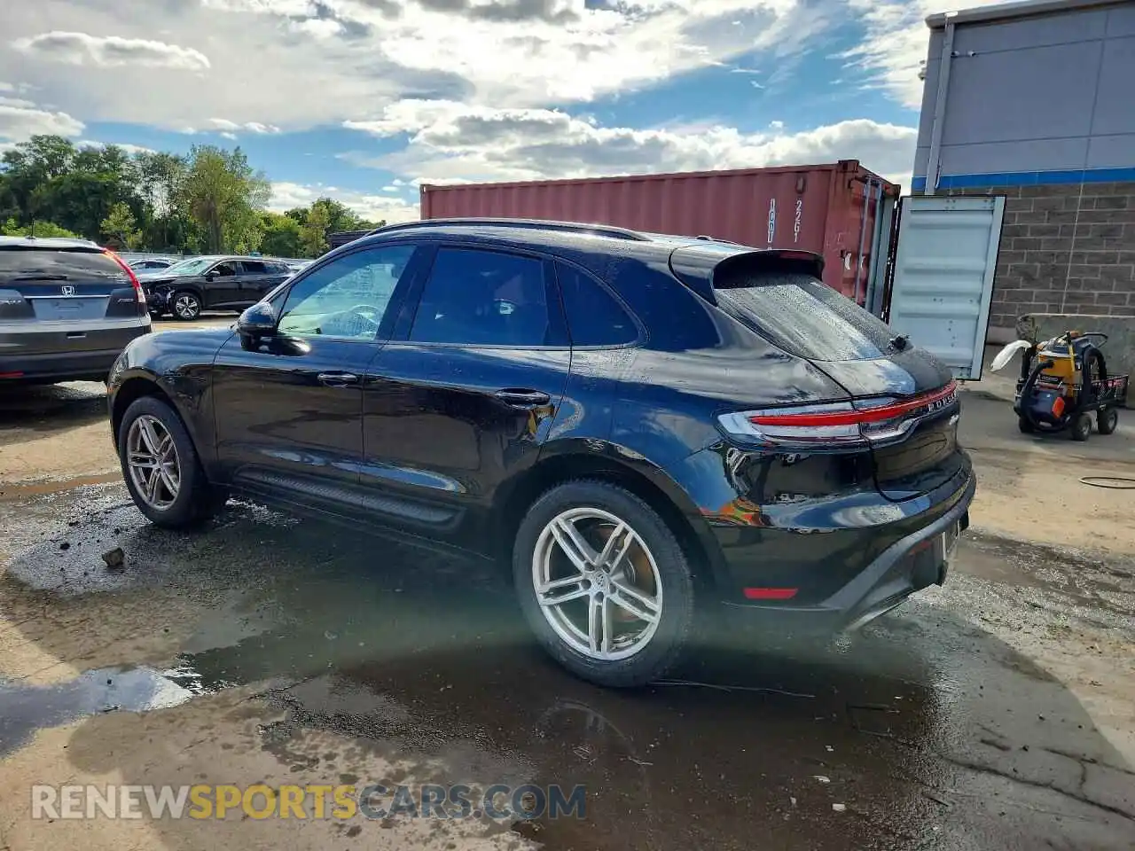 2 Photograph of a damaged car WP1AA2A50SLB15009 PORSCHE MACAN 2025