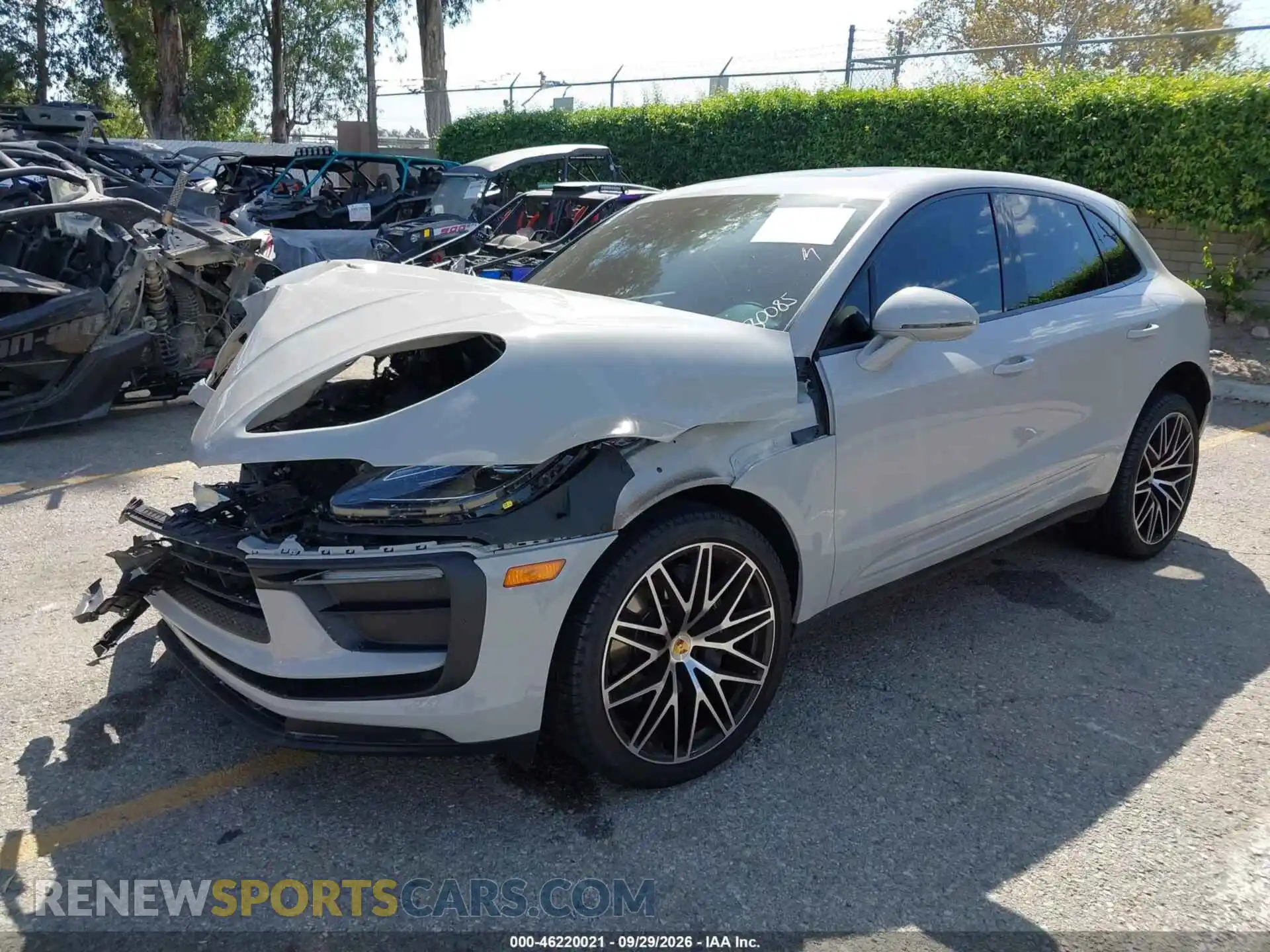 2 Photograph of a damaged car WP1AA2A54SLB04093 PORSCHE MACAN 2025