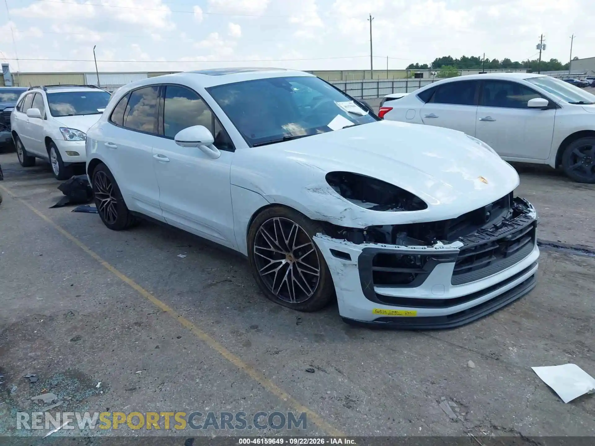 1 Фотография поврежденного автомобиля WP1AA2A56SLB10896 PORSCHE MACAN 2025