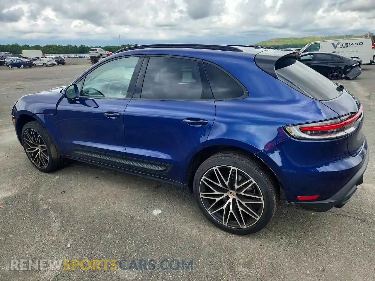 2 Photograph of a damaged car WP1AA2A58SLB03318 PORSCHE MACAN 2025